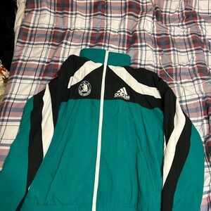 Adidas Teal and Black Jacket